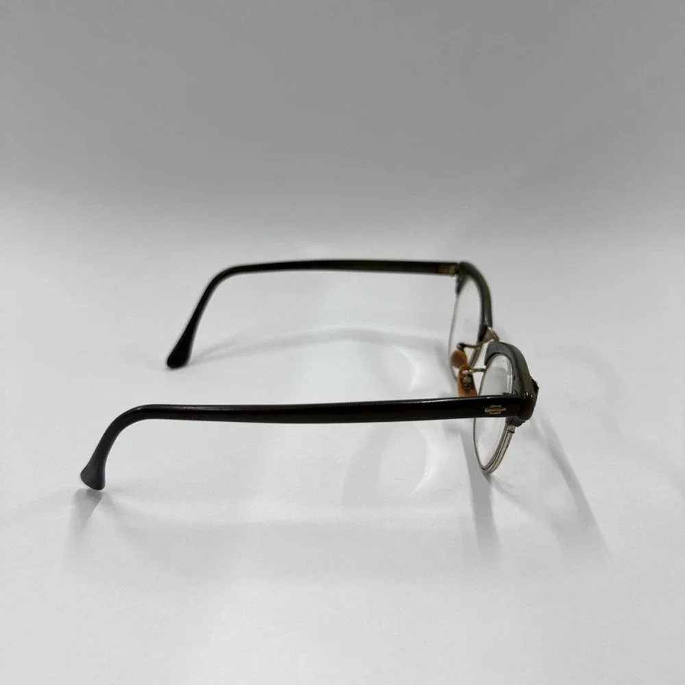 **FRAME ONLY** Vintage Art-Craft U.S.A. Cateye Browline Eyeglasses Alum‎